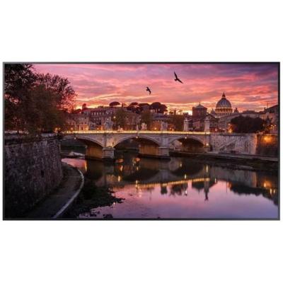 65"Black Large Format Display 4K UHD 350 cd/m2 16/7 Operation 2x HDMI